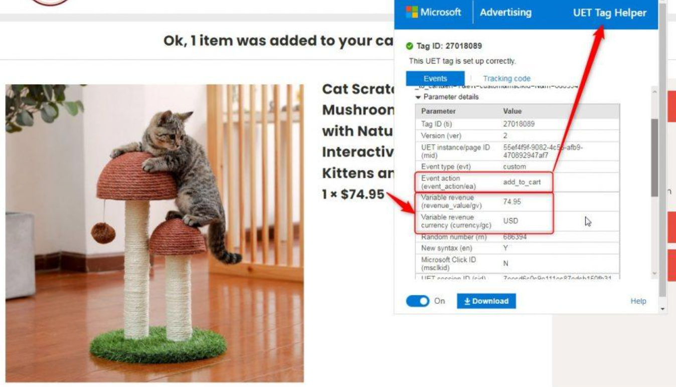 Begin Checkout Event